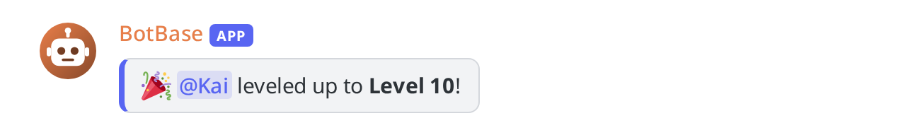 The default dedicated channel message